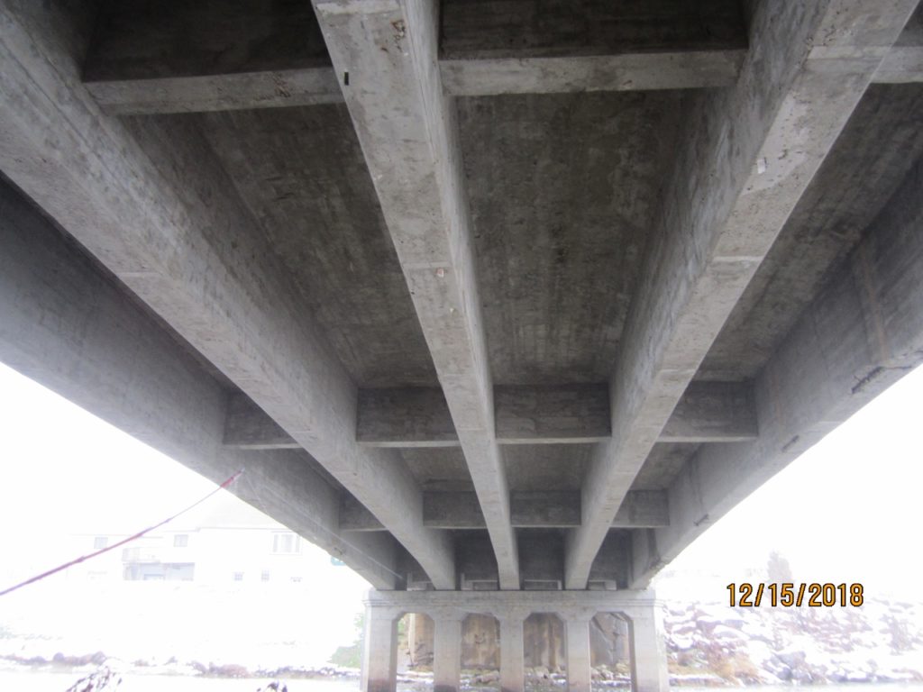 Teeswater River Bridge soffit photo